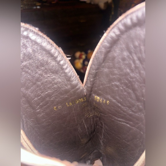 Azulado White Leather Western Boots - Picture 7 of 7